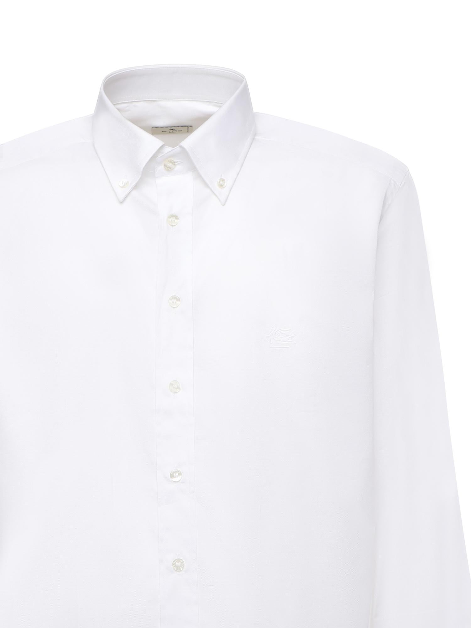 Camicia in cotone con monogram ricamato MRIB0004 AV605W0800 ETRO 