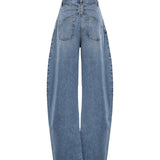 Jeans Round in denim AA9P0176D015C A21 ALAIA 