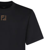 T-shirt in cotone con logo FY0936 AW0RF1UL6 FENDI 