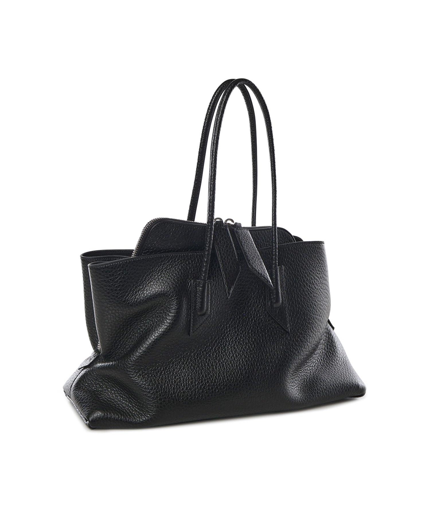 Borsa La Passeggiata Medium in pelle 250WAH00054 LBT117AA100 THE Attico 