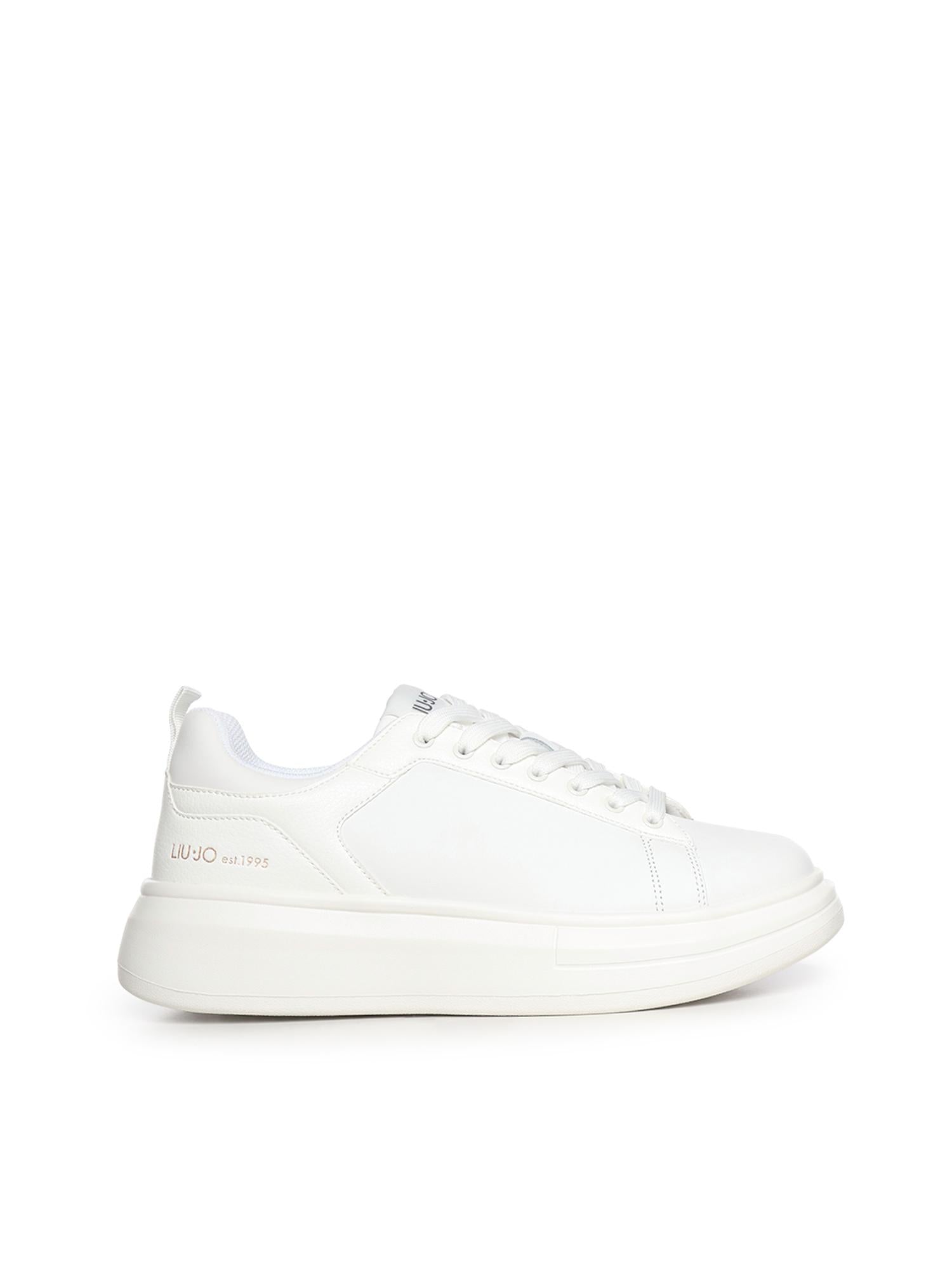 Sneakers platform in pelle 7G5015PX331 01111 LIU JO 