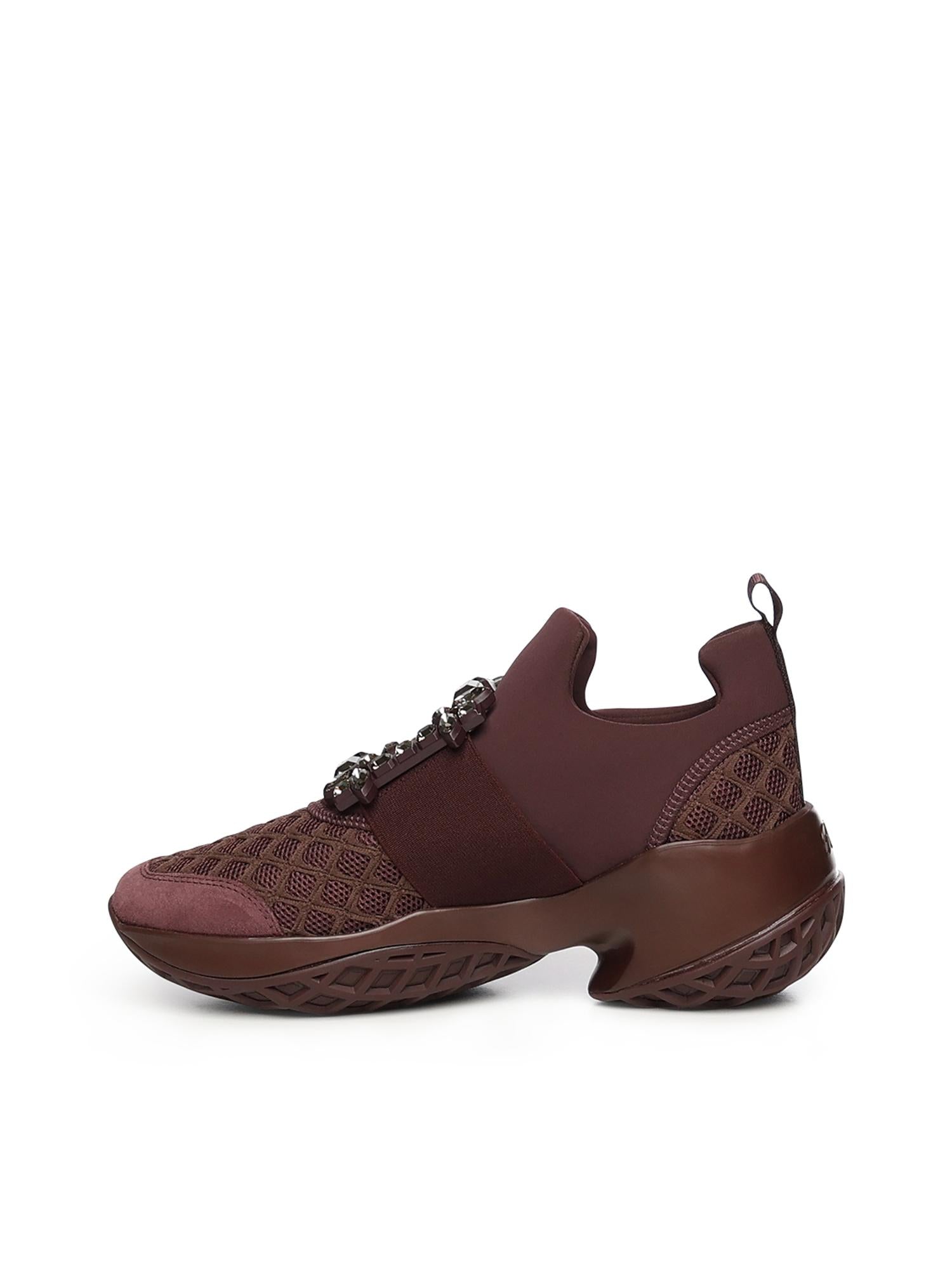 Sneakers Viv' Run in tessuto RVW50624180T5V GT19 ROGER VIVIER 