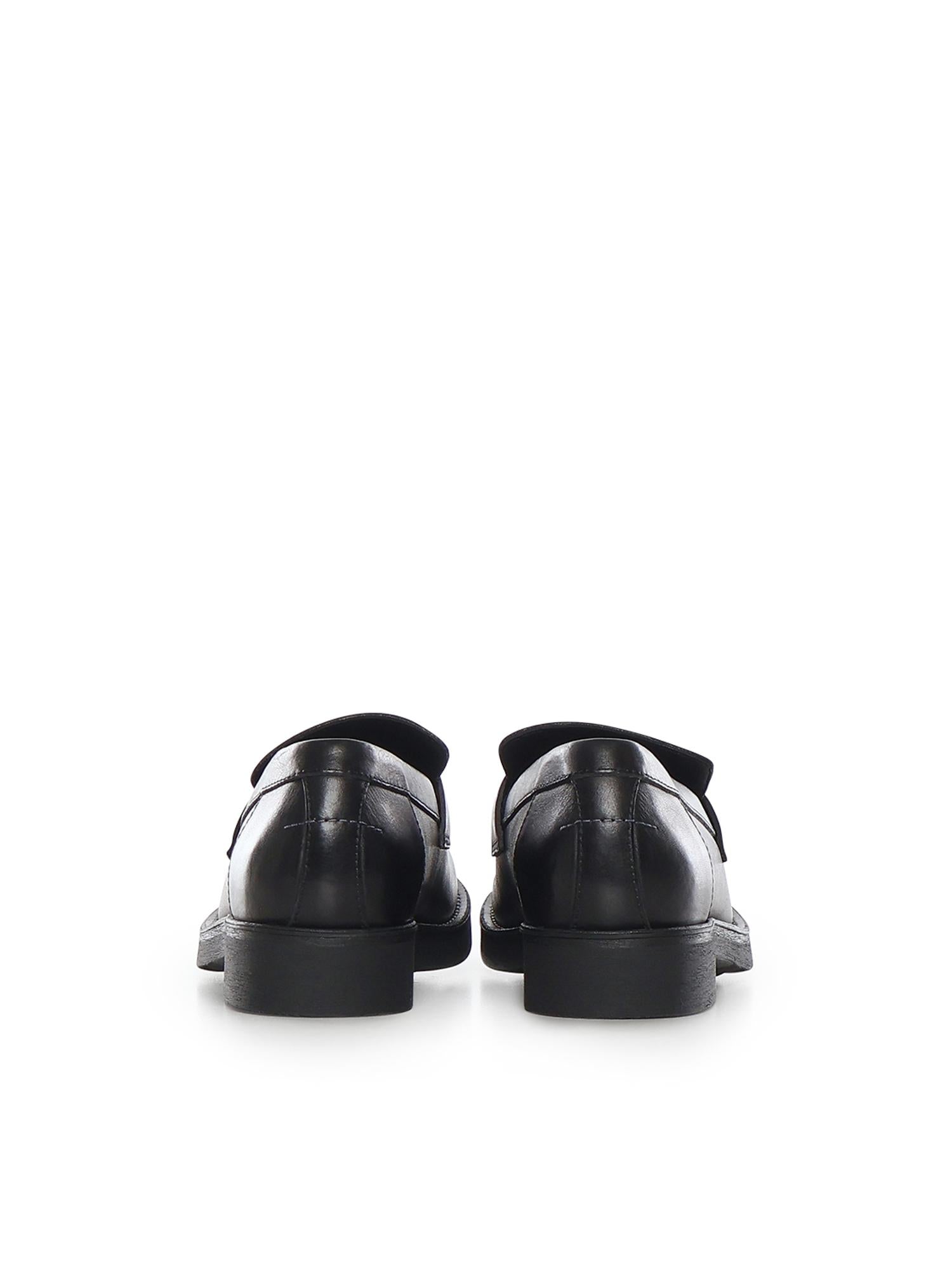 Mocassini Biker in Pelle SH1WR0006 P7431T8013 MM6 Maison Margiela 