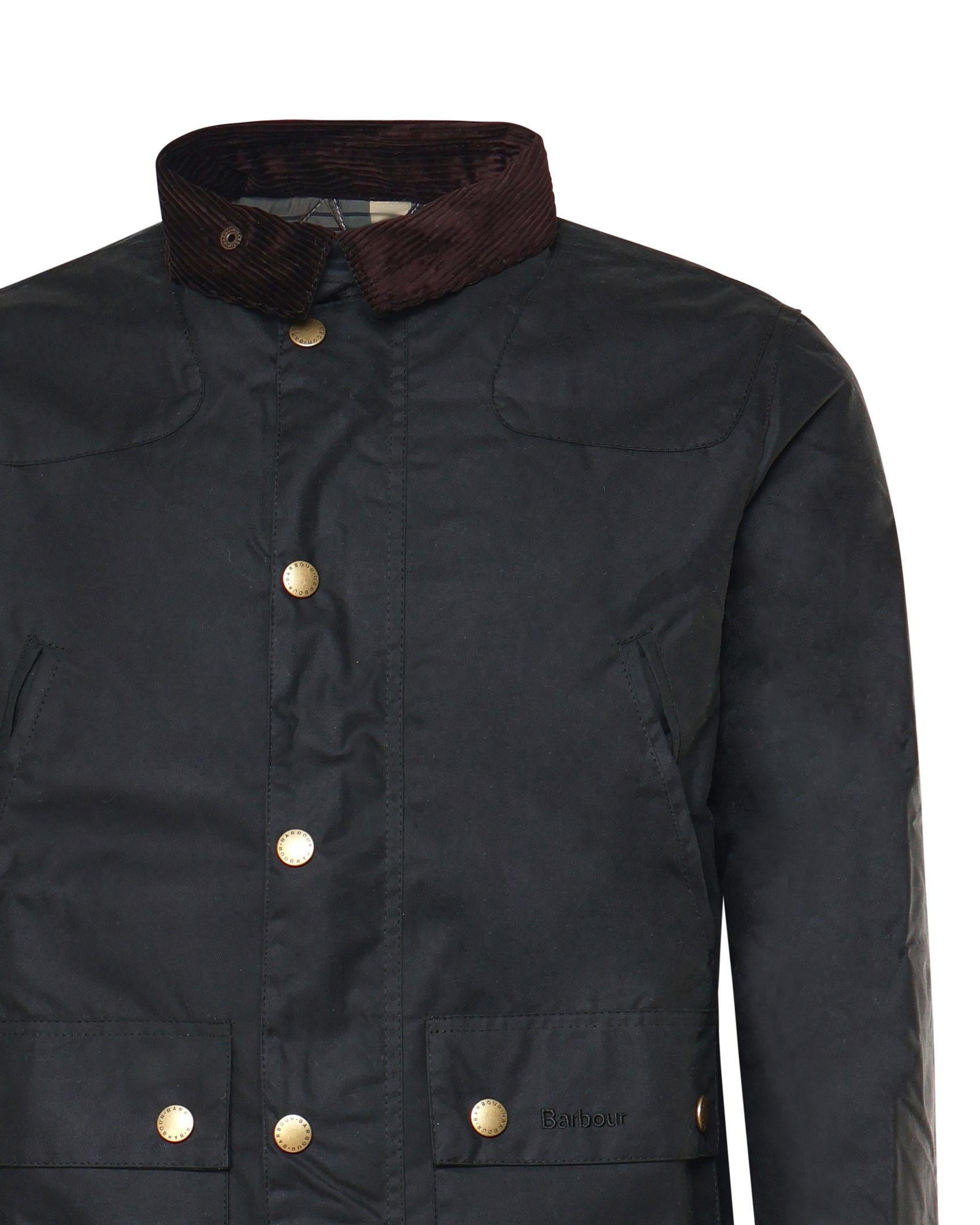 GIACCA REELIN WAX IN COTONE MWX1106 SG51 BARBOUR 