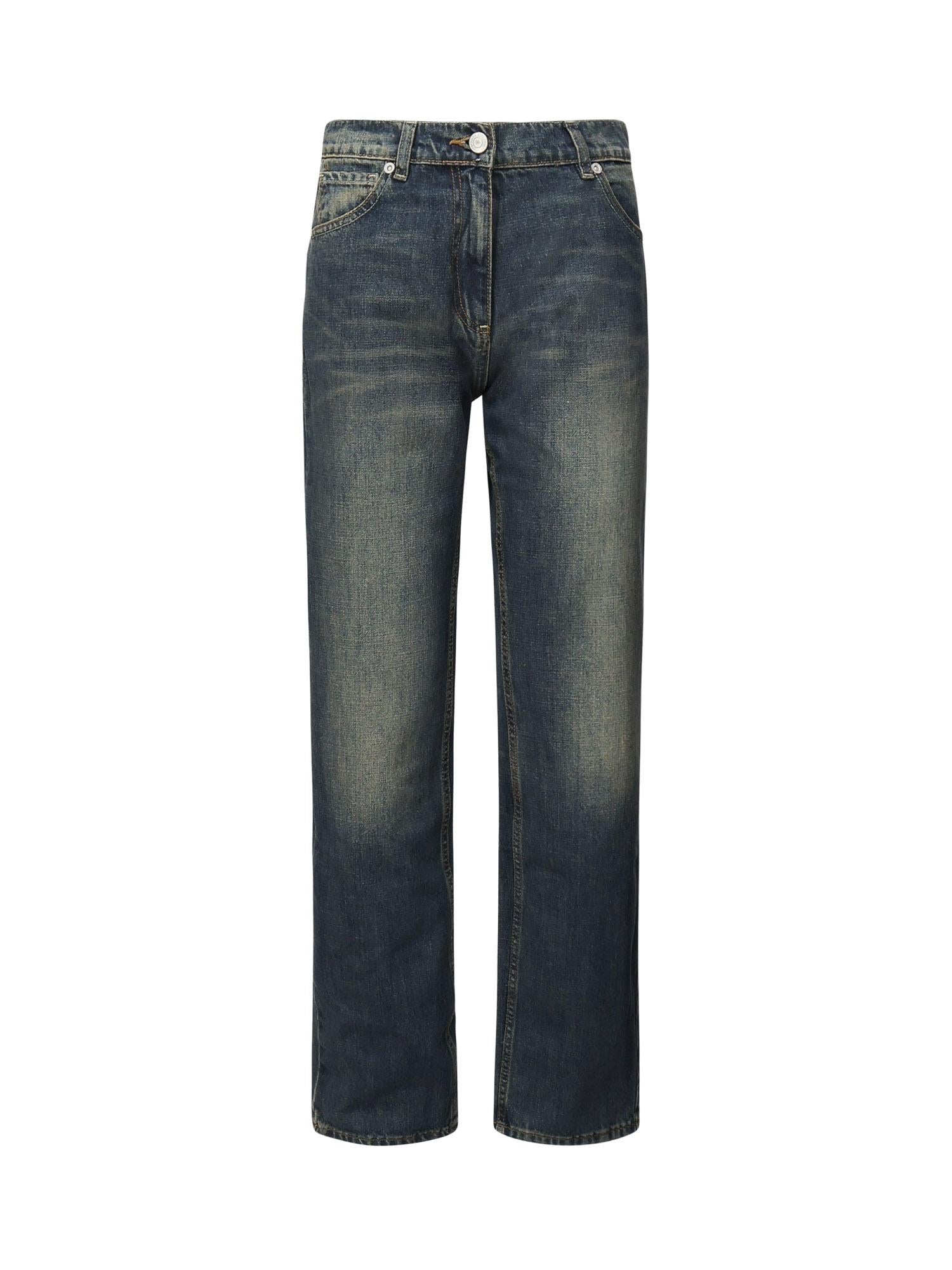 Jeans a gamba dritta in denim 1807250000021  MAGDA BUTRYM 