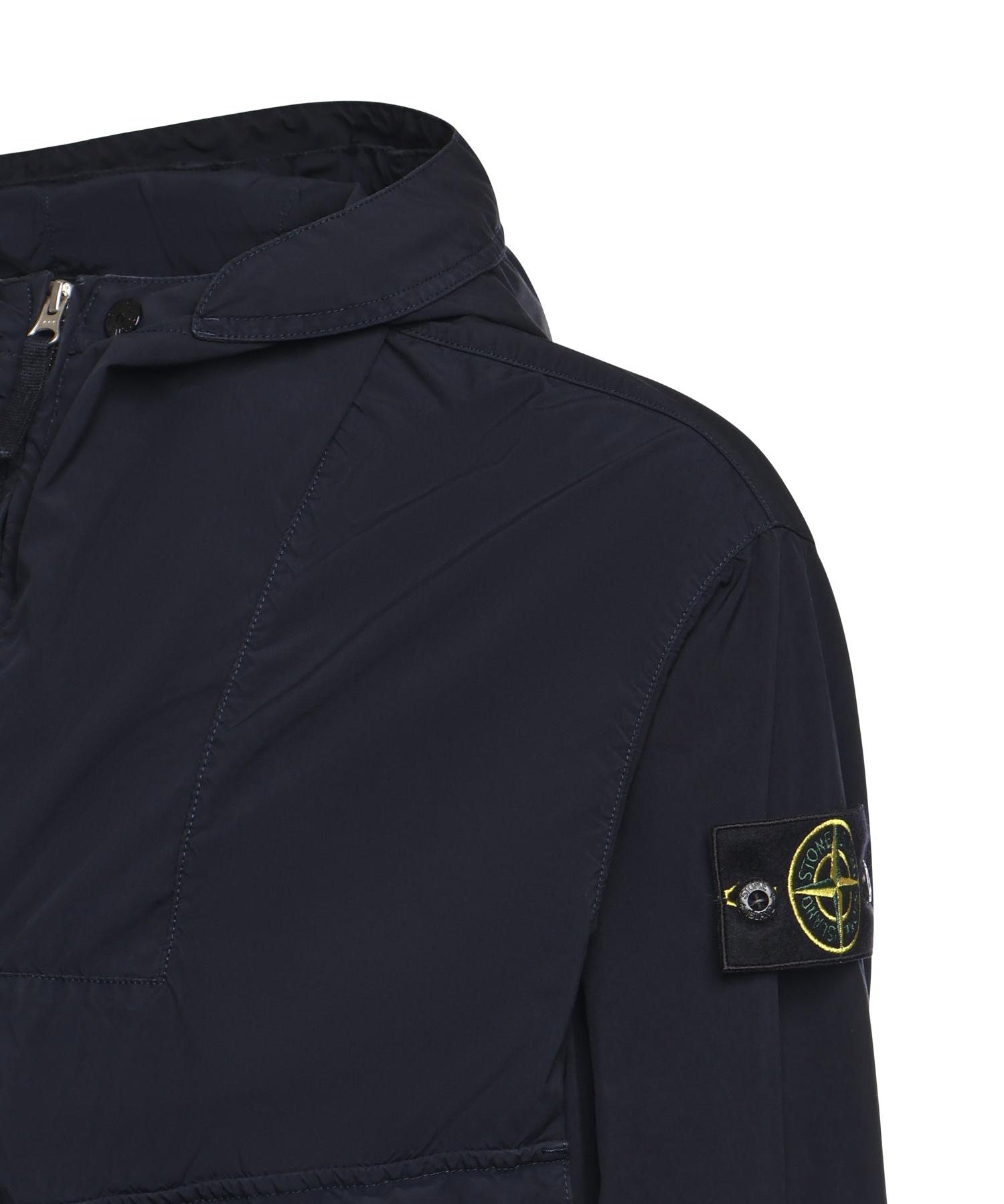 Giacca con cappuccio e logo L1S154100052 S0042V0020 STONE ISLAND 