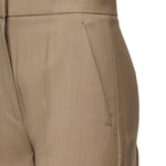 Pantalone dritto in lana light 2521136121600 010 MAX MARA 