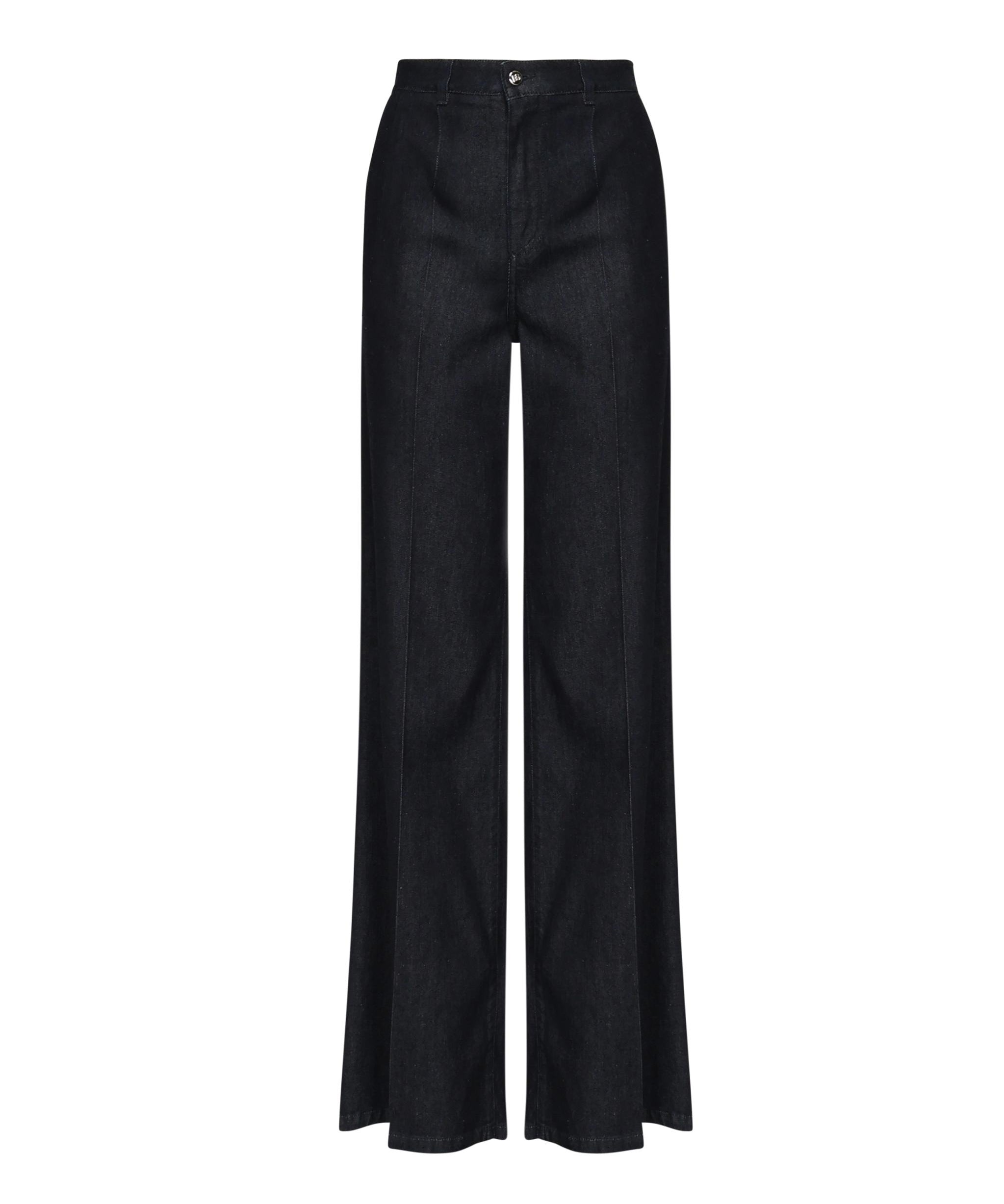 Jeans a palazzo in denim FTC6YD G8MR3S9001 DOLCE & GABBANA 