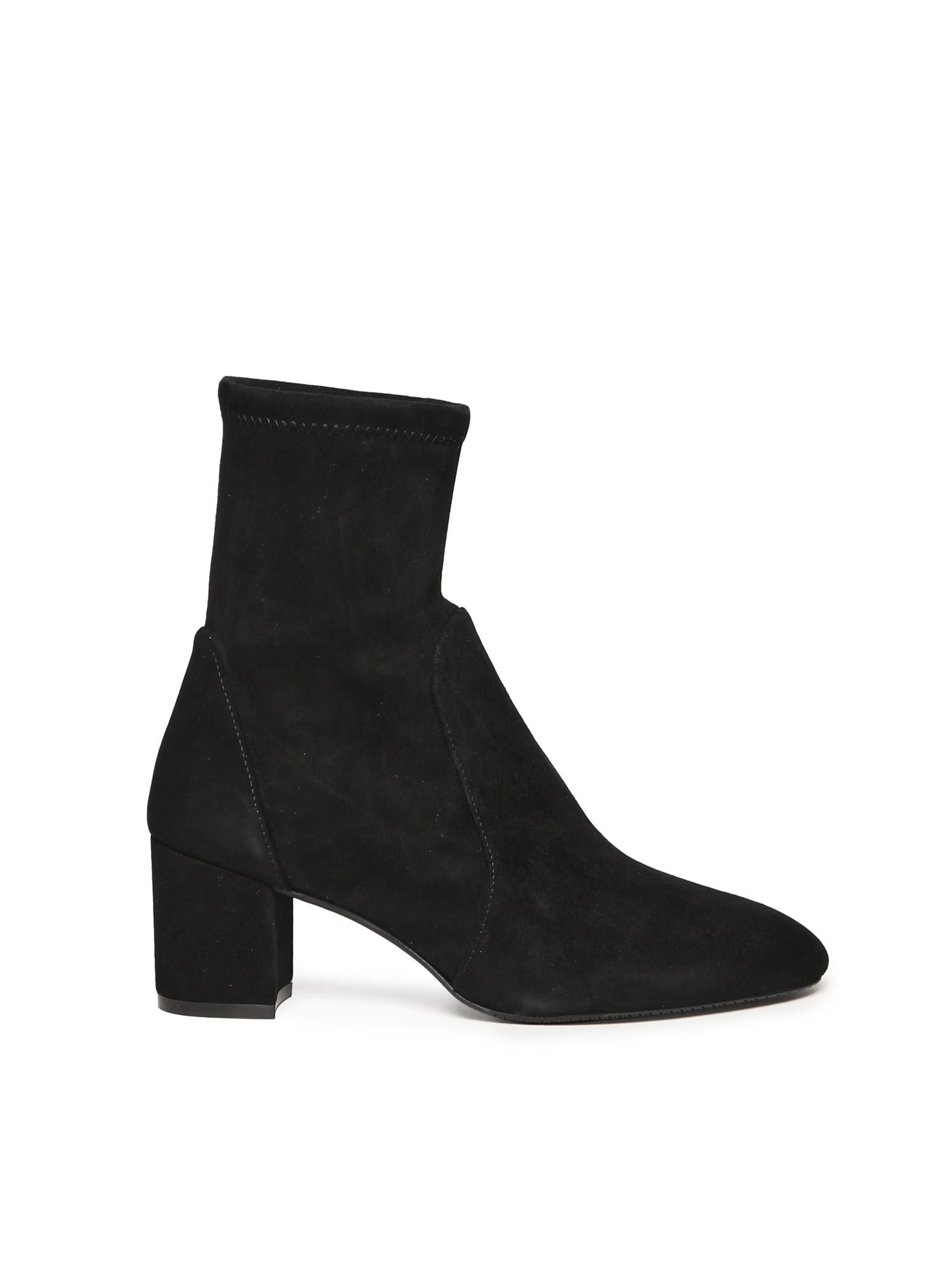 Sock boots Yuliana in suede S6276 BLK STUART WEITZMAN 