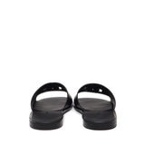 Slide in pelle con logo DG A80397 AO60280999 DOLCE & GABBANA 