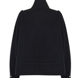 Caban in panno double con collo alto<BR/> 105341 A2XMZ99 PINKO 