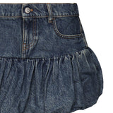 MINI GONNA IN DENIM DI COTONE COPJ76F2014 BLU COPERNI 