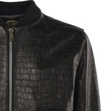 Bomber GoodFellas in pelle MIAMI VICE COCCONERO GIULIANO GALIANO 