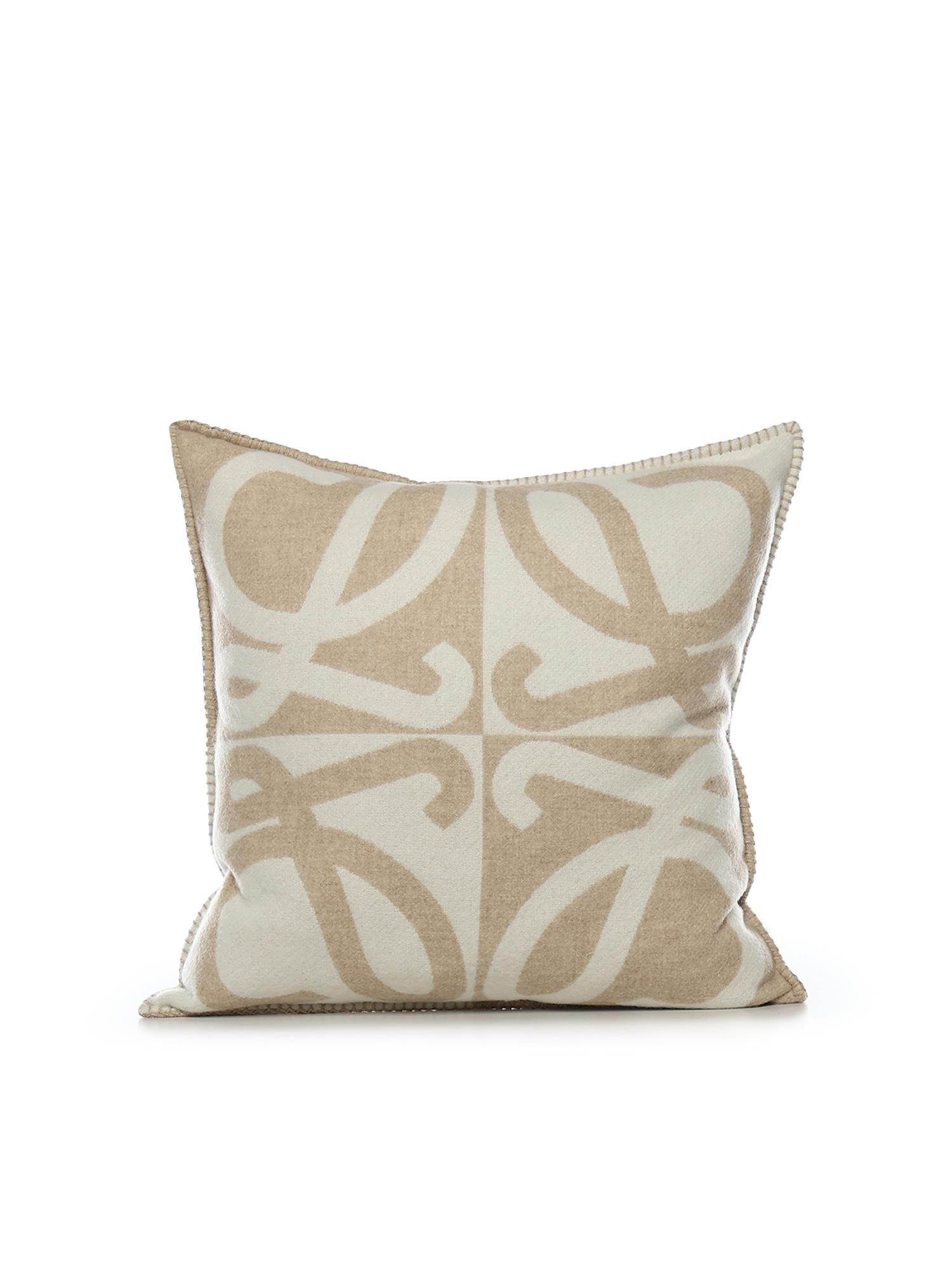 Cuscino in lana e cashmere TSF3HM2W02 2692 LOEWE 