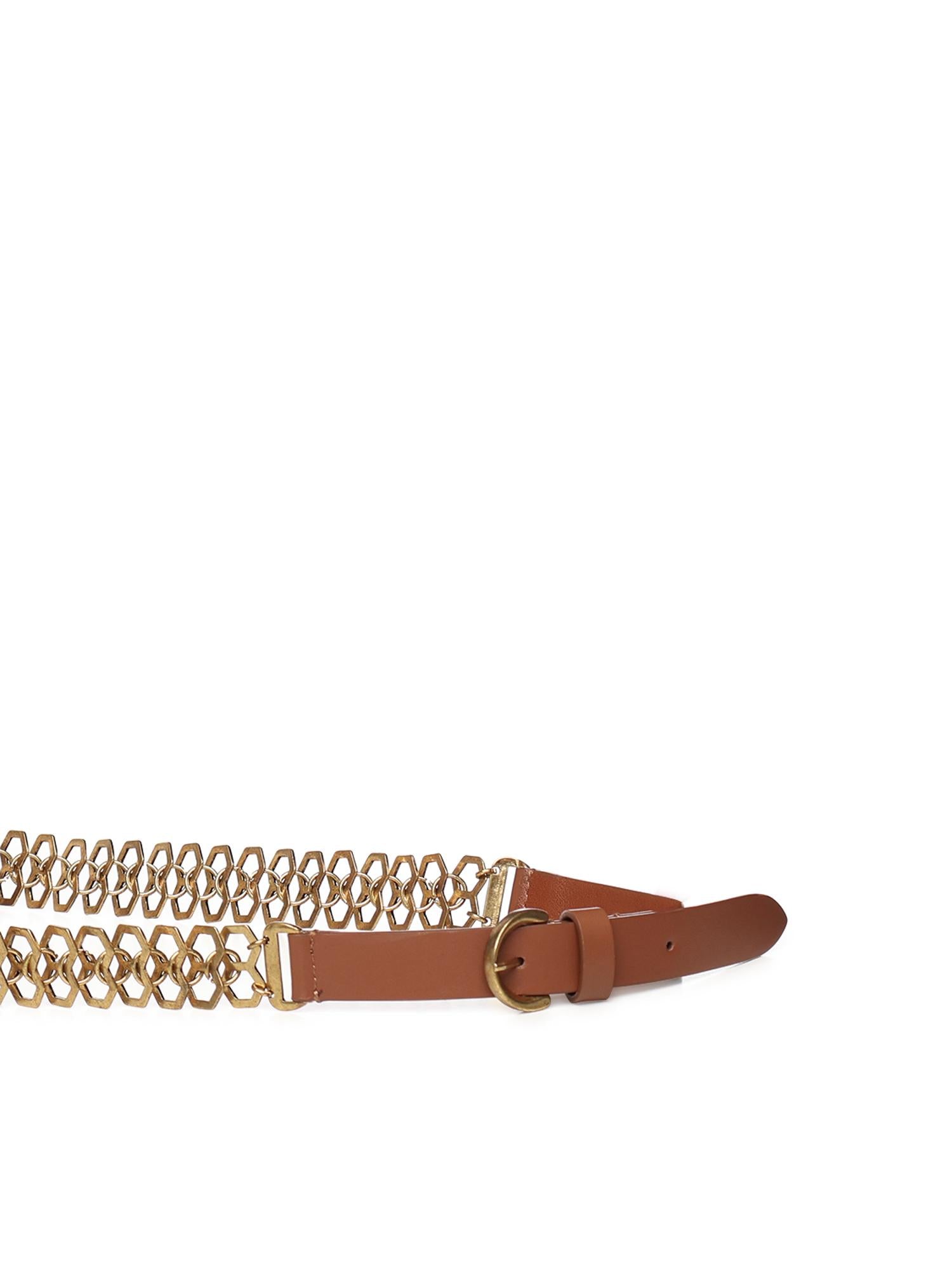 Cintura con inserto a catena 105893 A2XIL17Q PINKO 