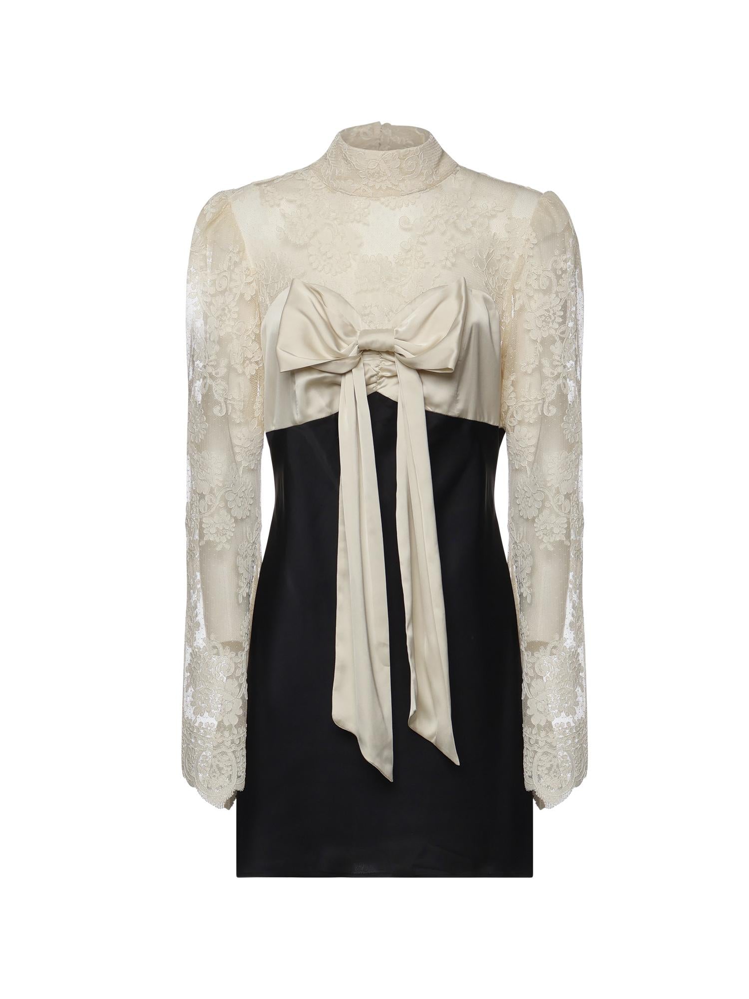 Mini abito Grace in pizzo CD3948 WHITE FOR LOVE & LEMONS 