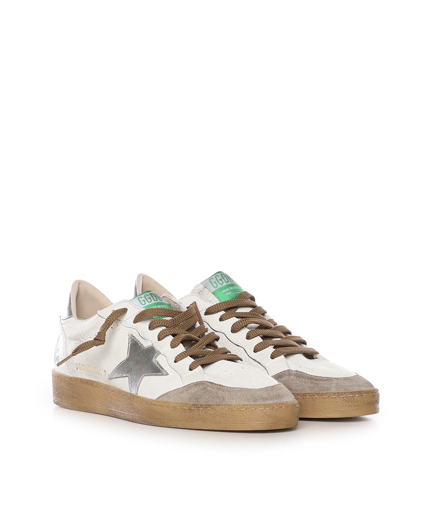 Sneaker Ball star in pelle GMF00117 F00816310414 GOLDEN GOOSE 