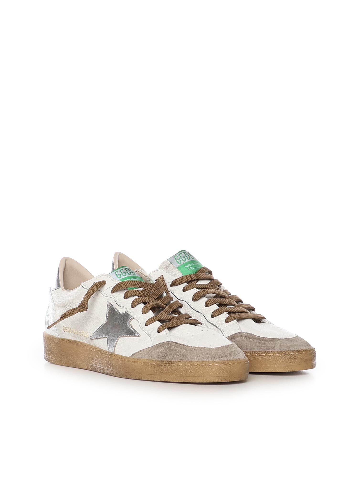 Sneaker Ball star in pelle GMF00117 F00816310414 GOLDEN GOOSE 