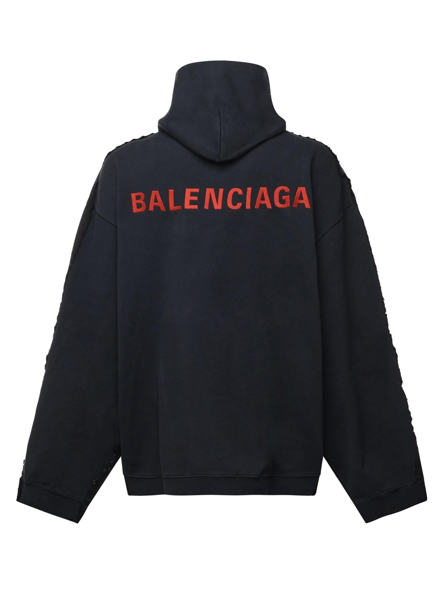 Giacca Hybrid con cappuccio 850703 TTW671037 BALENCIAGA 