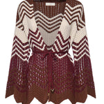 Cardigan Chevron MGKD13081  INSPIRED BY AKEP 