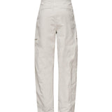 Pantaloni a gamba ampia in gabardina grigio ghiaccio 104981 A2ECI12 PINKO 