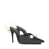 Mules con fiori in raso 5317230000058  MAGDA BUTRYM 