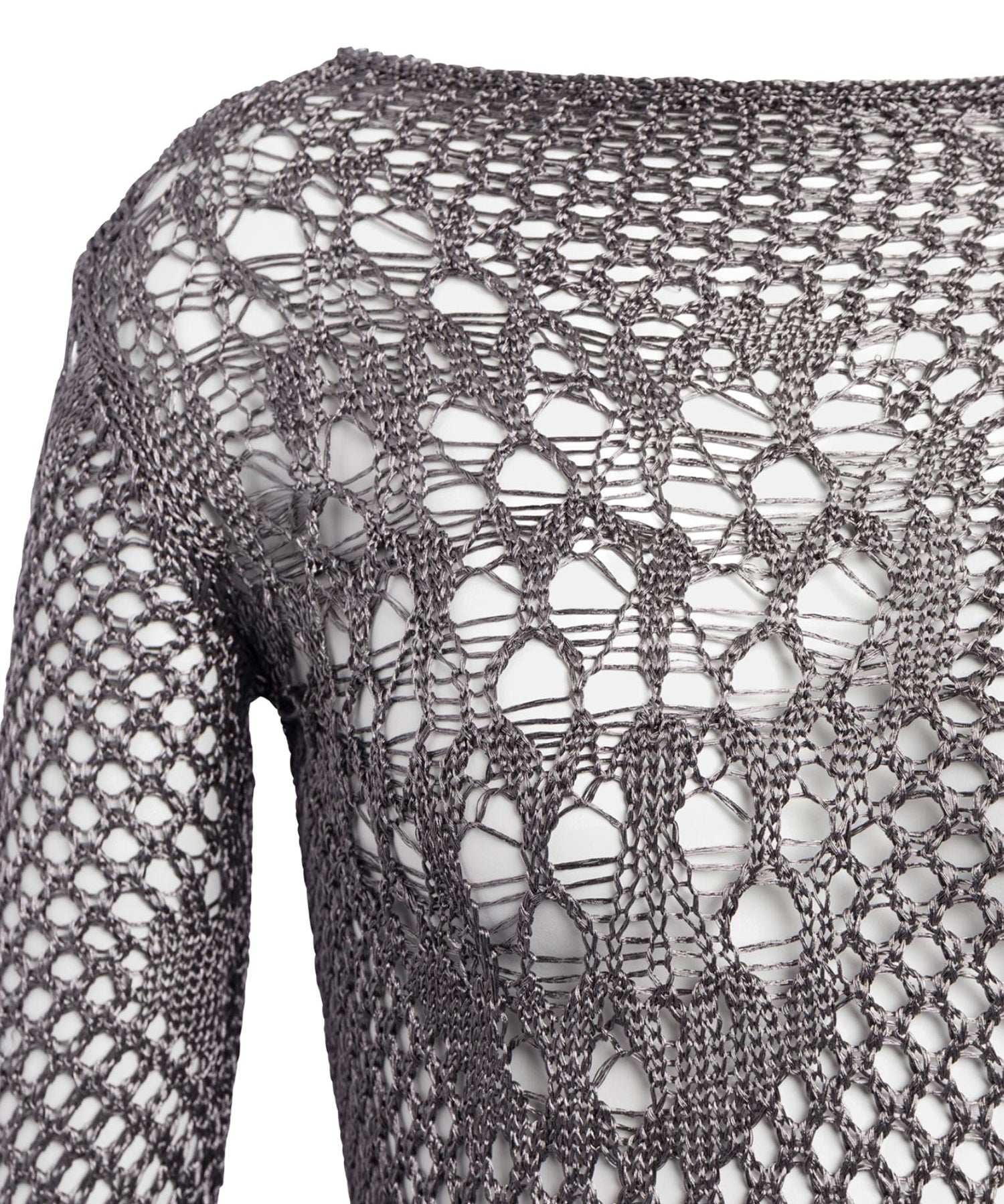 Miniabito in maglia stramata DA565 M01043D961 DONDUP 