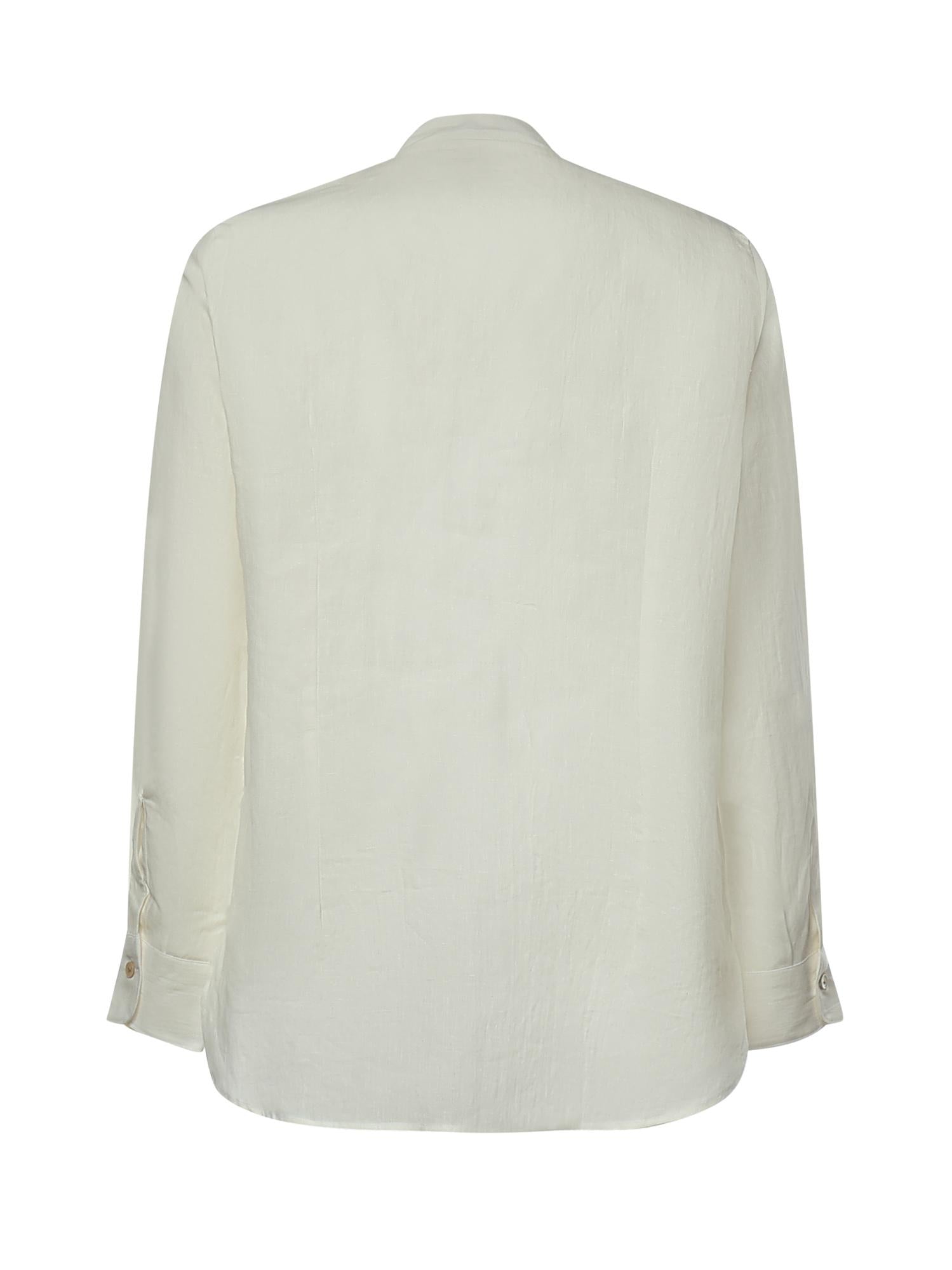 Camicia in lino M75CAMM05TES0I139 01NN ELEVENTY 