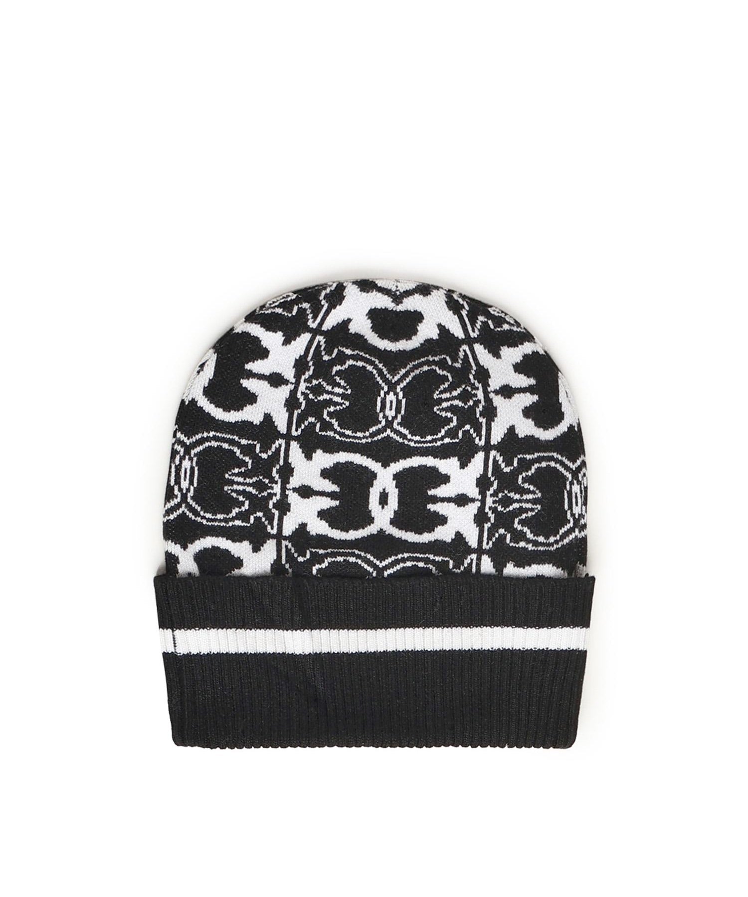 Berretto con logo jacquard<BR/> 105991 A2YOZZ2 PINKO 