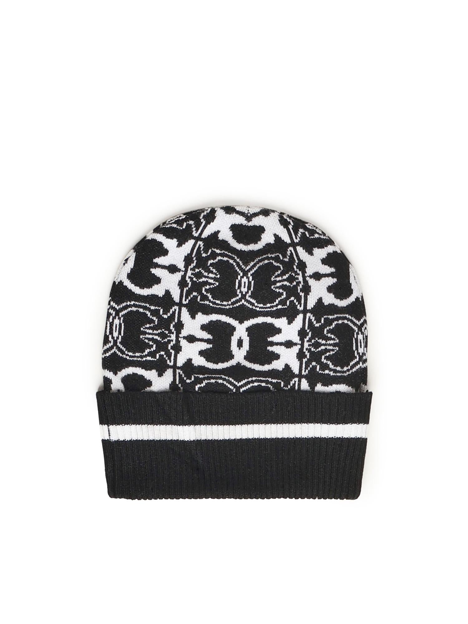 Berretto con logo jacquard<BR/> 105991 A2YOZZ2 PINKO 