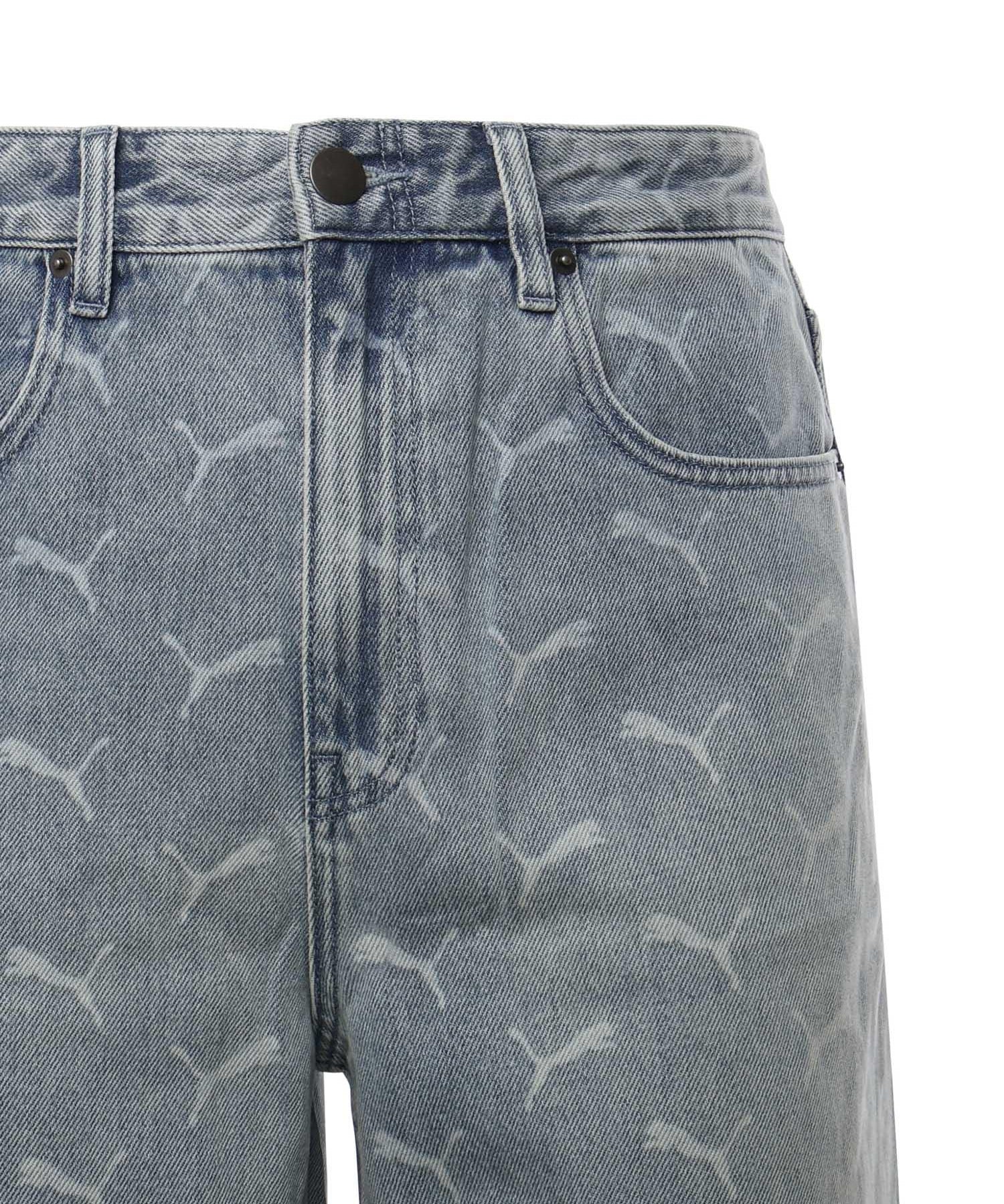 PUMA x A$AP ROCKY Pantaloni in denim con monogramma laser 63342801  PUMA X ASAP ROCKY 