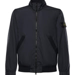 Giacca antigoccia in reps di nylon con logo L1S154100111 S0A23V0020 STONE ISLAND 