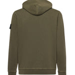 Felpa con cappuccio in cotone malfilé L1S156100031 S0060V0141 STONE ISLAND 