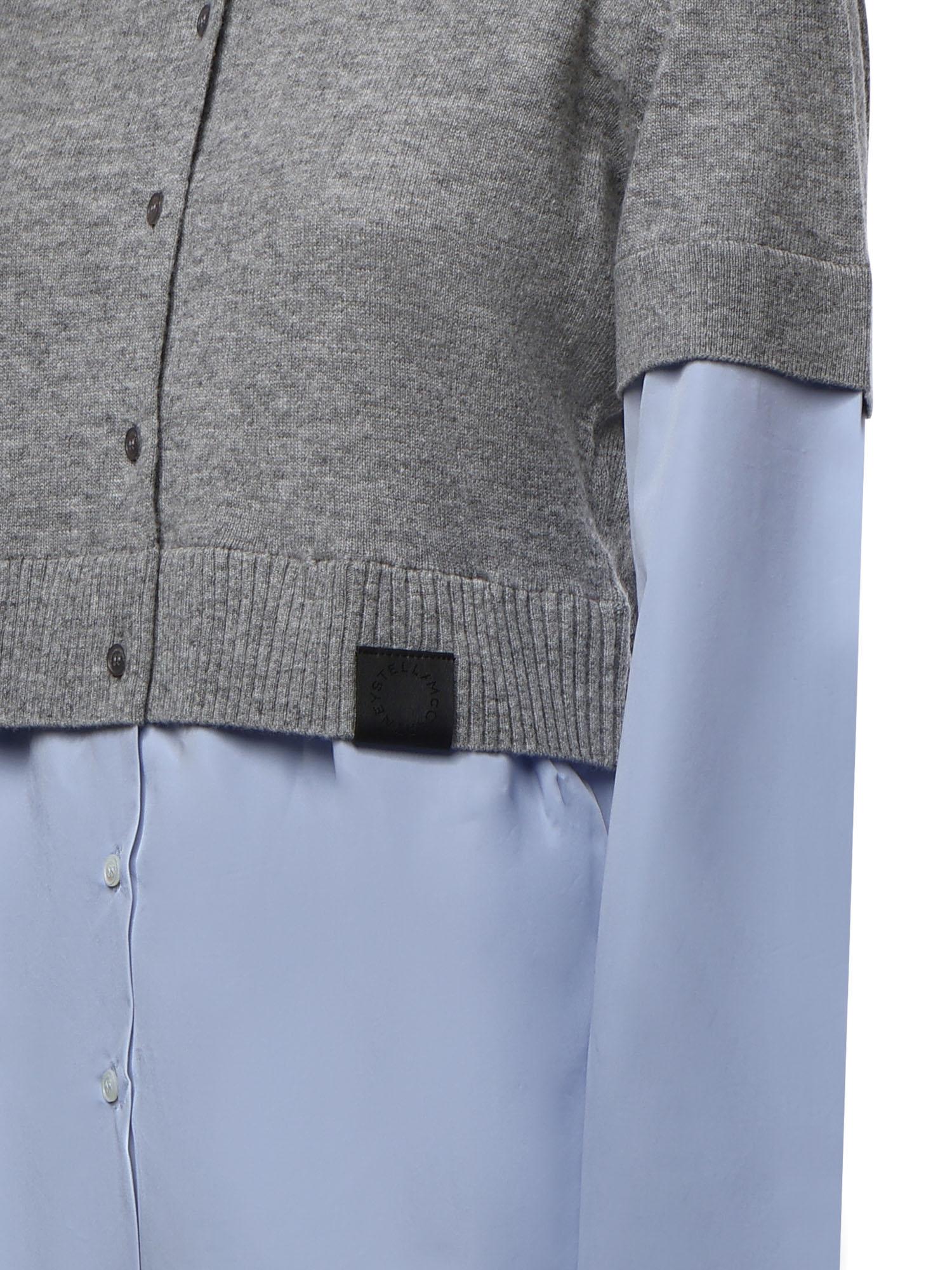 Cardigan-camicia in maglia 6K1237 3S26581262 STELLA McCARTNEY 