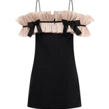 Abito corto in crepe couture 8B3VAHQ0 1CF45B VALENTINO GARAVANI 