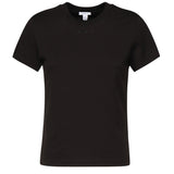 T-shirt in cotone AA9H0431J0105 995 ALAIA 