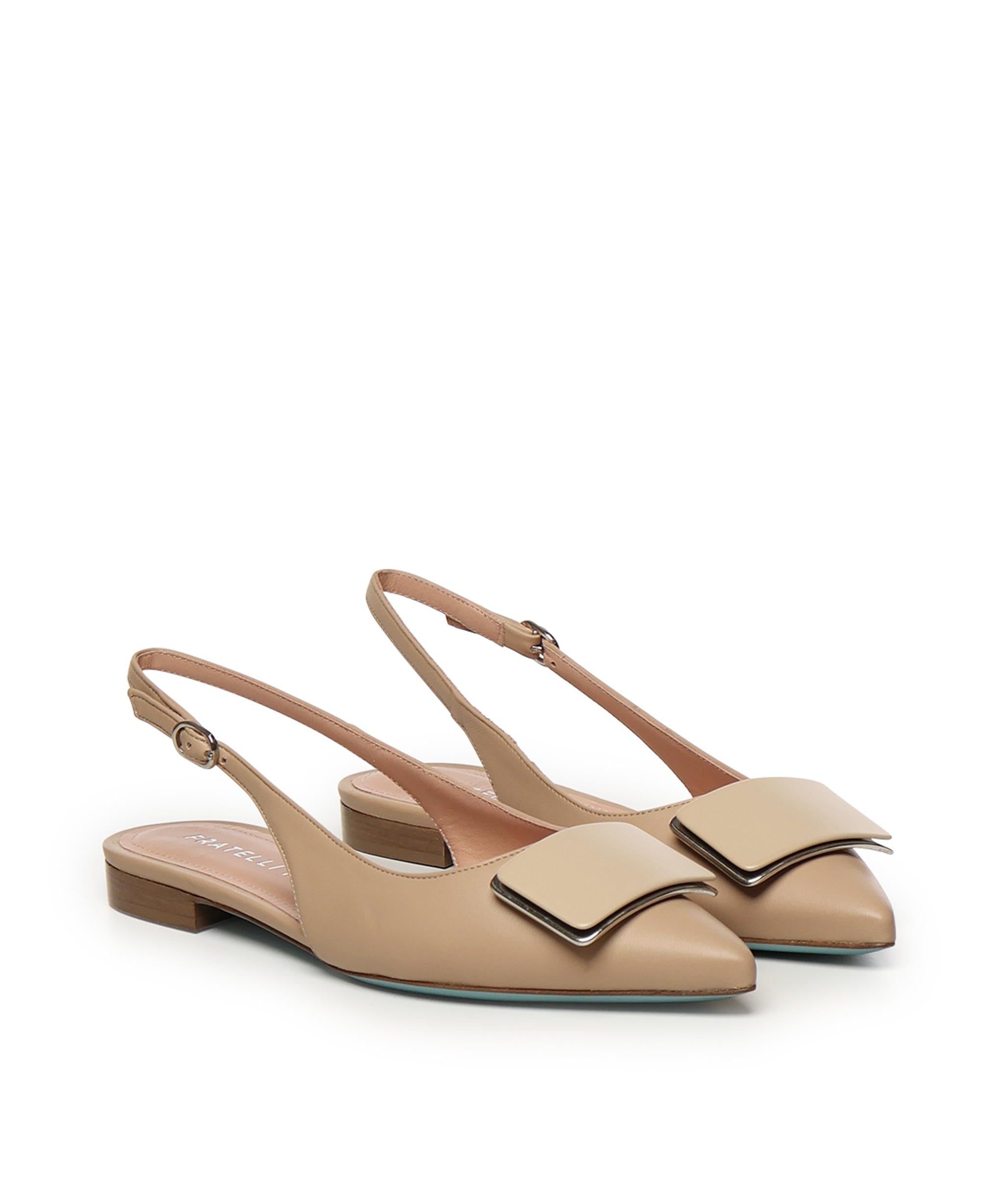 Slingback Elvira in nappa ELVIRA 2513 NAPPAFONDOTINTA FRATELLI RUSSO 