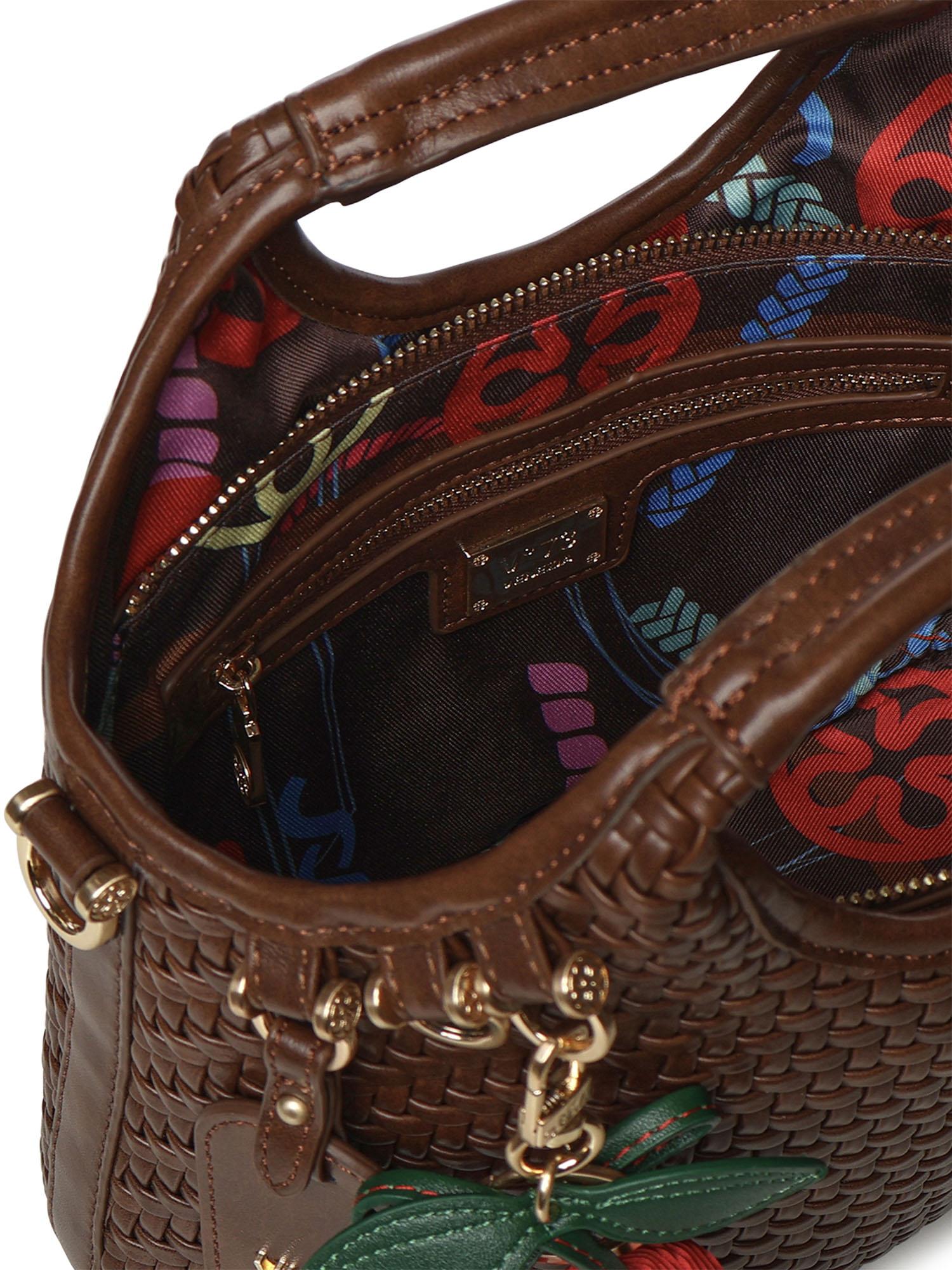Mini bag Zelda in pelle 73BS9O602 ZELDAMORO V° 73 