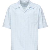 Camicia in jacquard di cotone H526Y05WEX 5140 LOEWE 