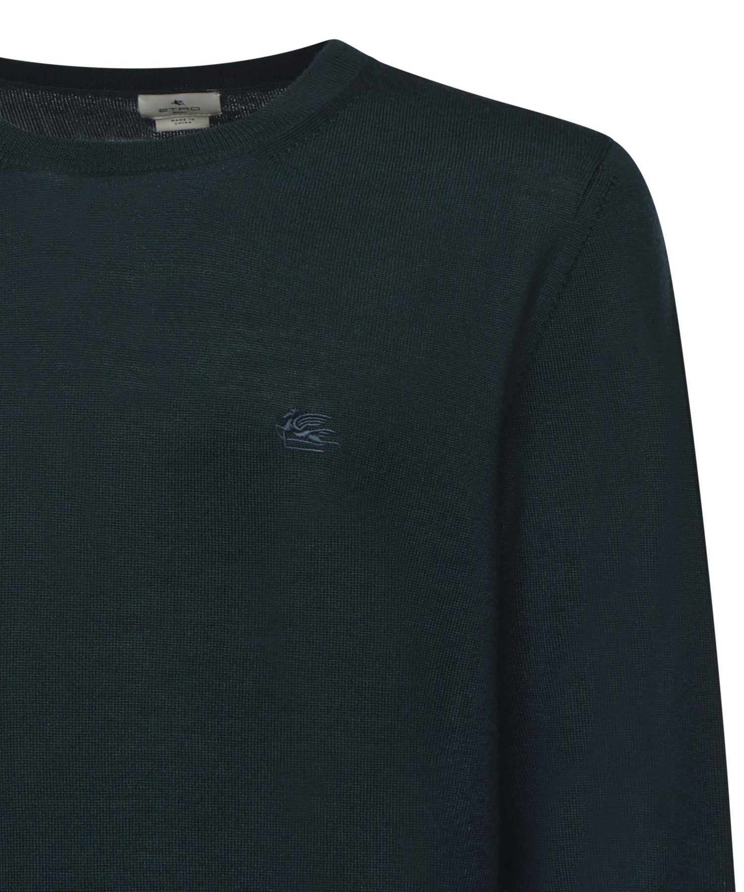 Maglione in lana con monogram ricamato MRKF0096 AL291V0018 ETRO 