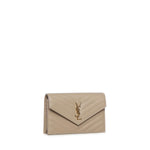 Pochette Envelope con catena Cassandre in pelle 742920 BOW012721 SAINT LAURENT 