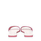Sandali flat spirit in cuoio 73SC7U201CAN SPIRIT FLATBEIGE/FUXIA V° 73 