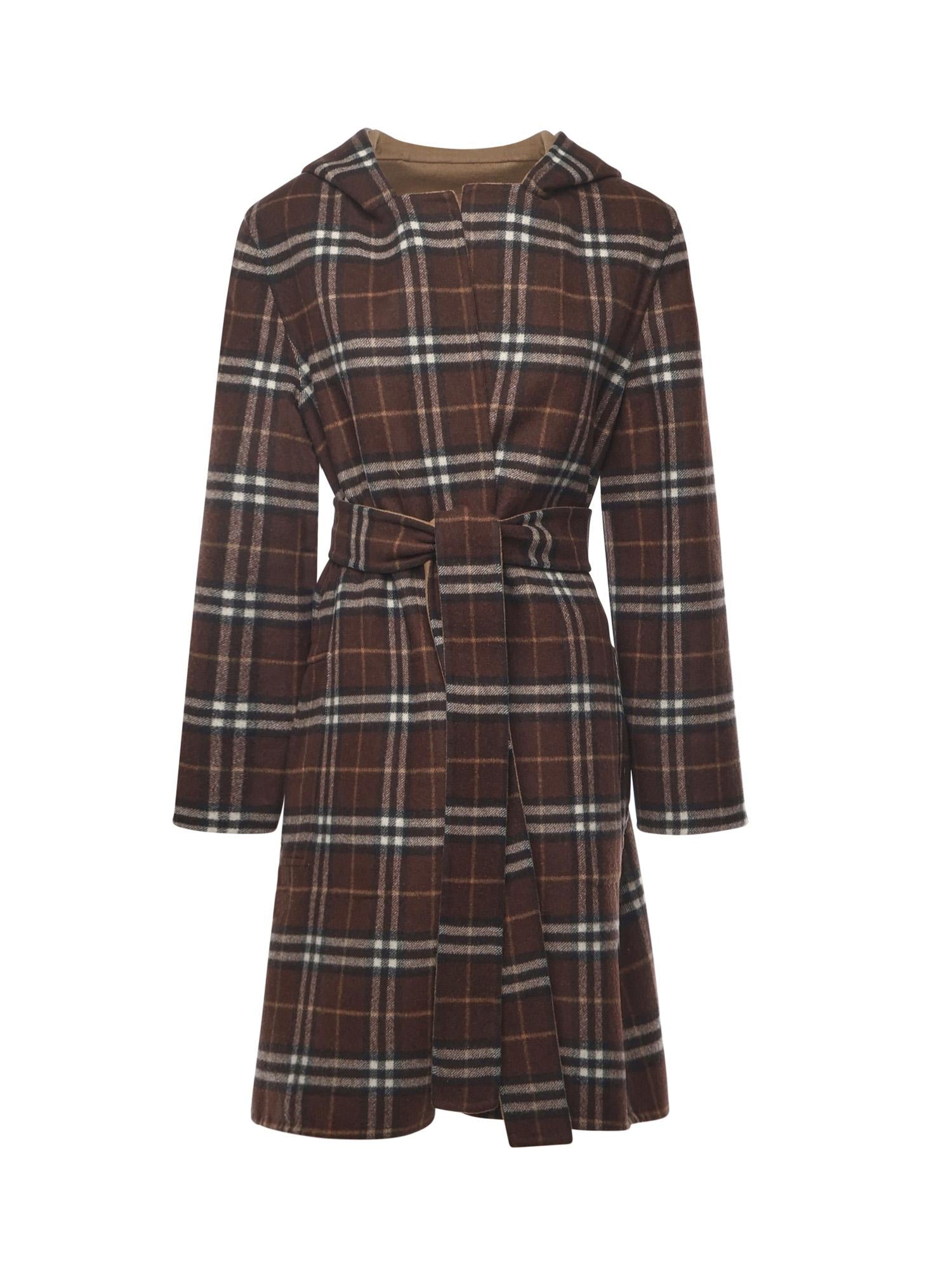Cappotto reversibile in lana 8115663 C3928 BURBERRY 