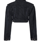 Giacca in denim zebrata 114027 256 ROTATE 