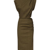 Abito "Cielo" verde militare 104955 A0IMX26 PINKO 
