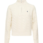 Maglione in lana e cashmere con logo 211972130 003 POLO RALPH LAUREN 