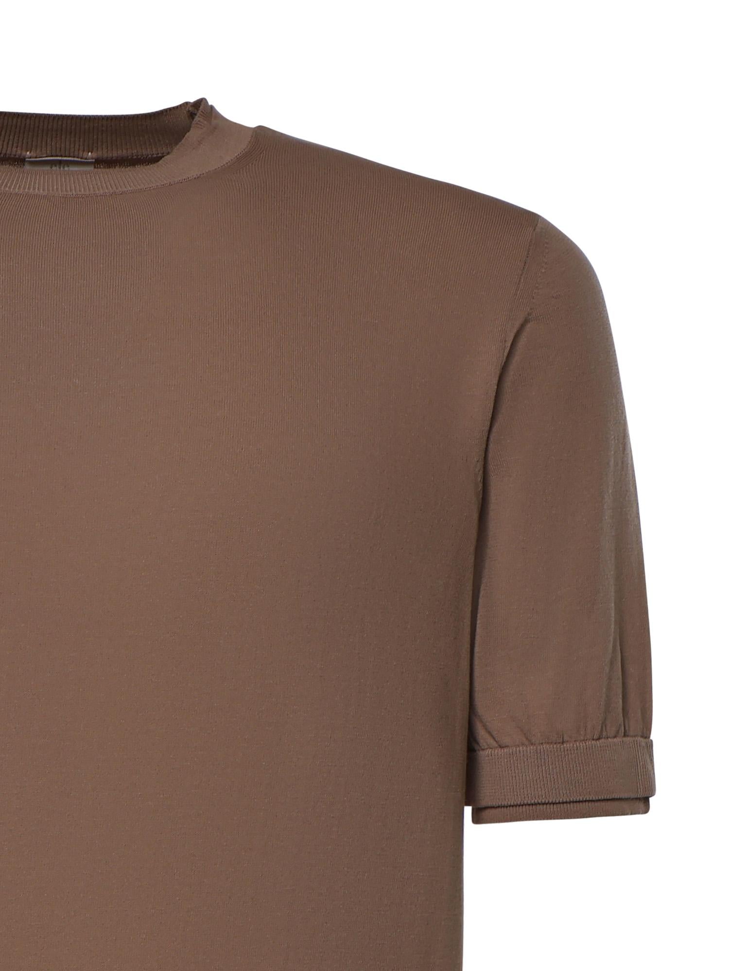 Maglia girocollo in cotone M76MAGM86MAT0A001 99 ELEVENTY 