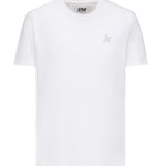 T-SHIRT IN COTONE CON LOGO GWP01220 P00059480185 GOLDEN GOOSE 