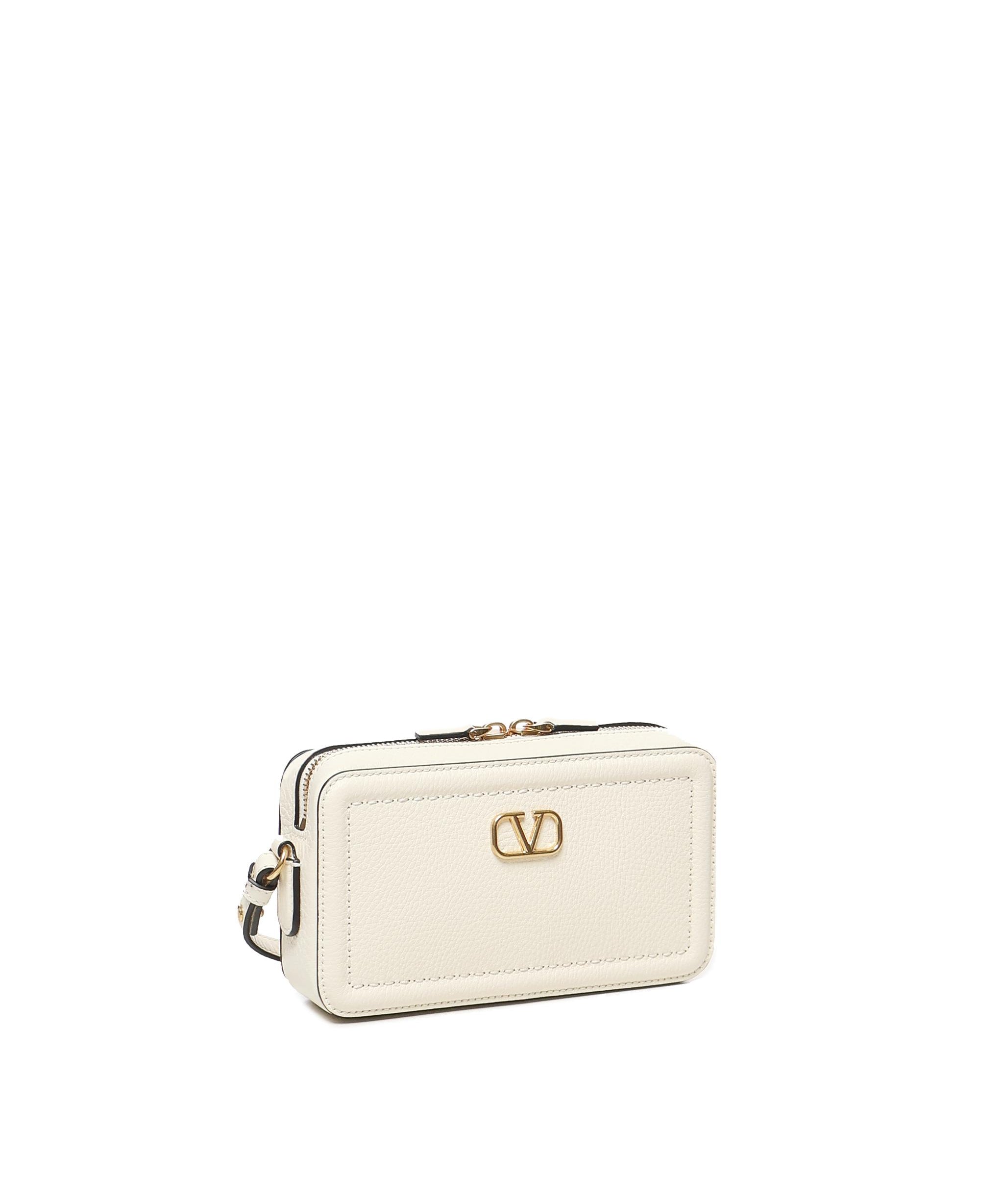 Borsa tracolla mini Alltime in vitello granato 6W0P0AI5 RZR098 VALENTINO GARAVANI 