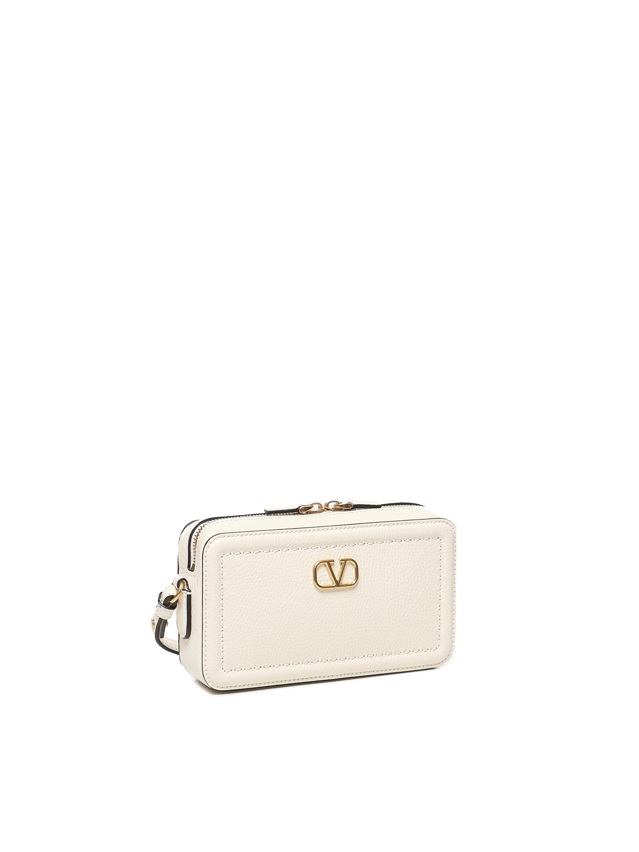 Borsa tracolla mini Alltime in vitello granato 6W0P0AI5 RZR098 VALENTINO GARAVANI 